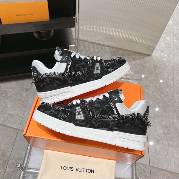 ルイヴィトン靴素材ディテール